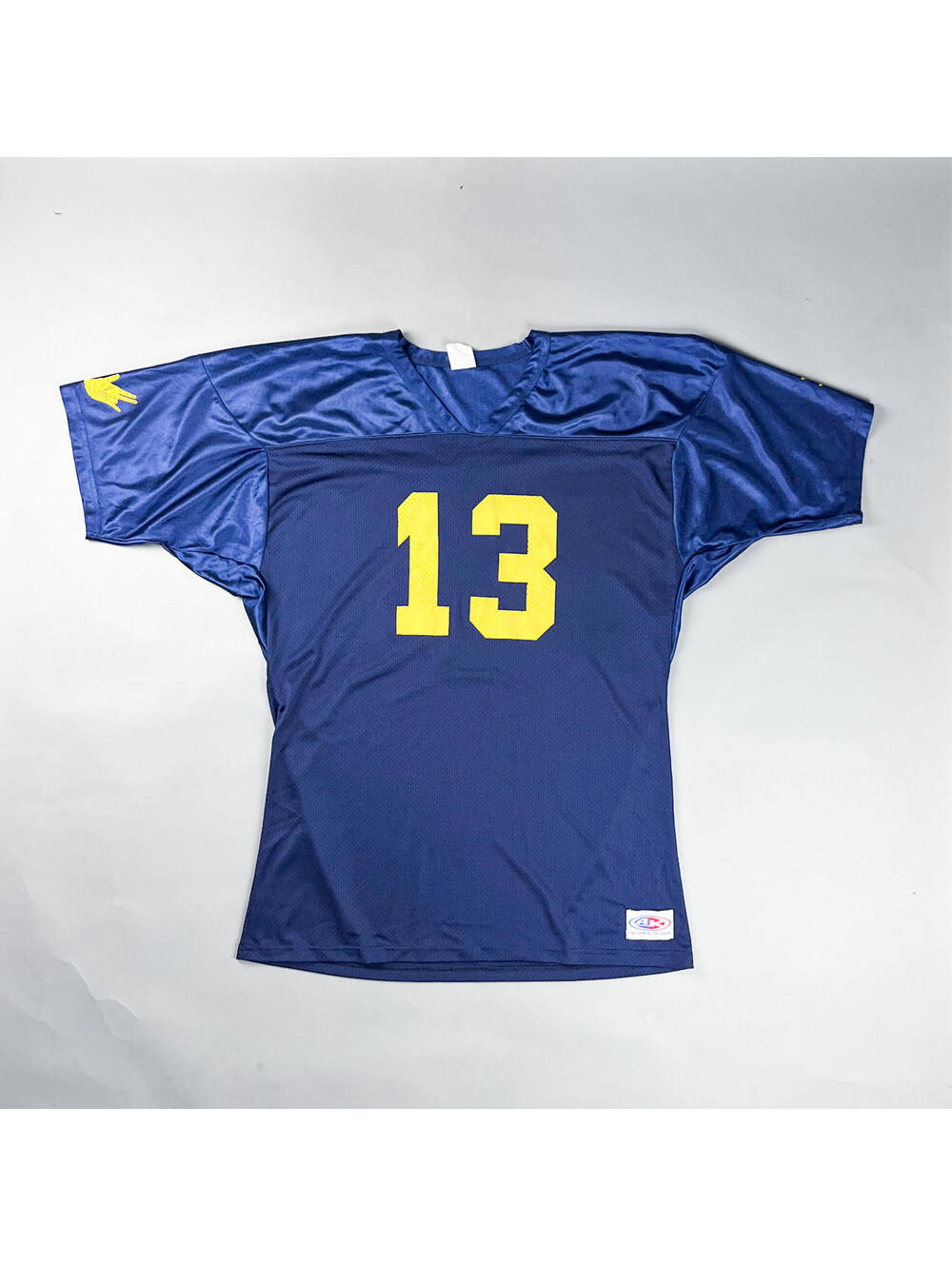 Vintage Blue Football Jersey Number 13